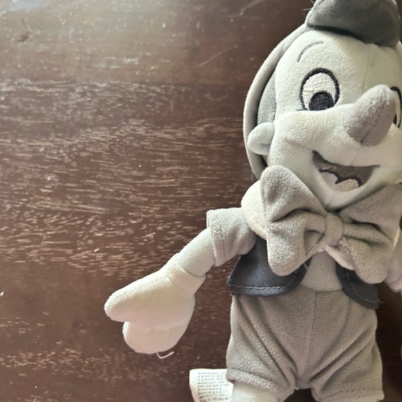Disneyland 60th Diamond Anniversary Ltd Ed Pinocchio Plush LE 1 of 5000 Gray - Picture 5 of 15